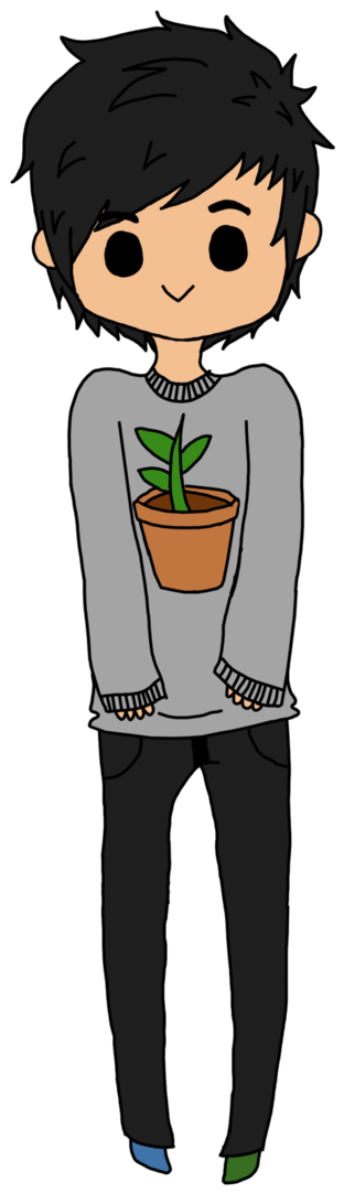 Plant Boy Phil By Docmonkey100 - Cartoon (692x1154)