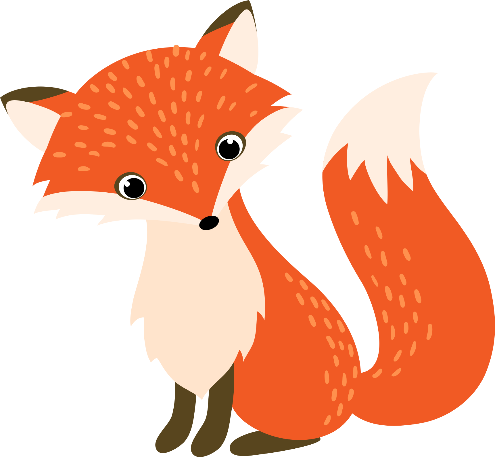 Fox - Fox Illustration (1740x1607)