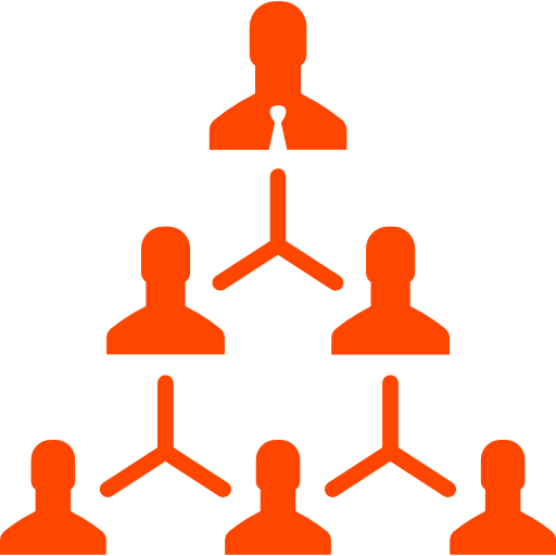 Organogram Hierarchical Structure - Hierarchy (512x512)