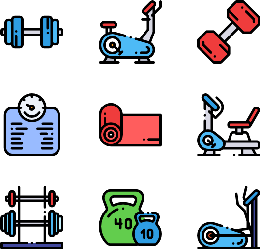 Gym Equipment - Exercise Equipment (600x564)