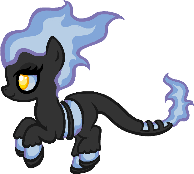 A Ghostly Fire By Silk-impact - Cartoon (696x629)