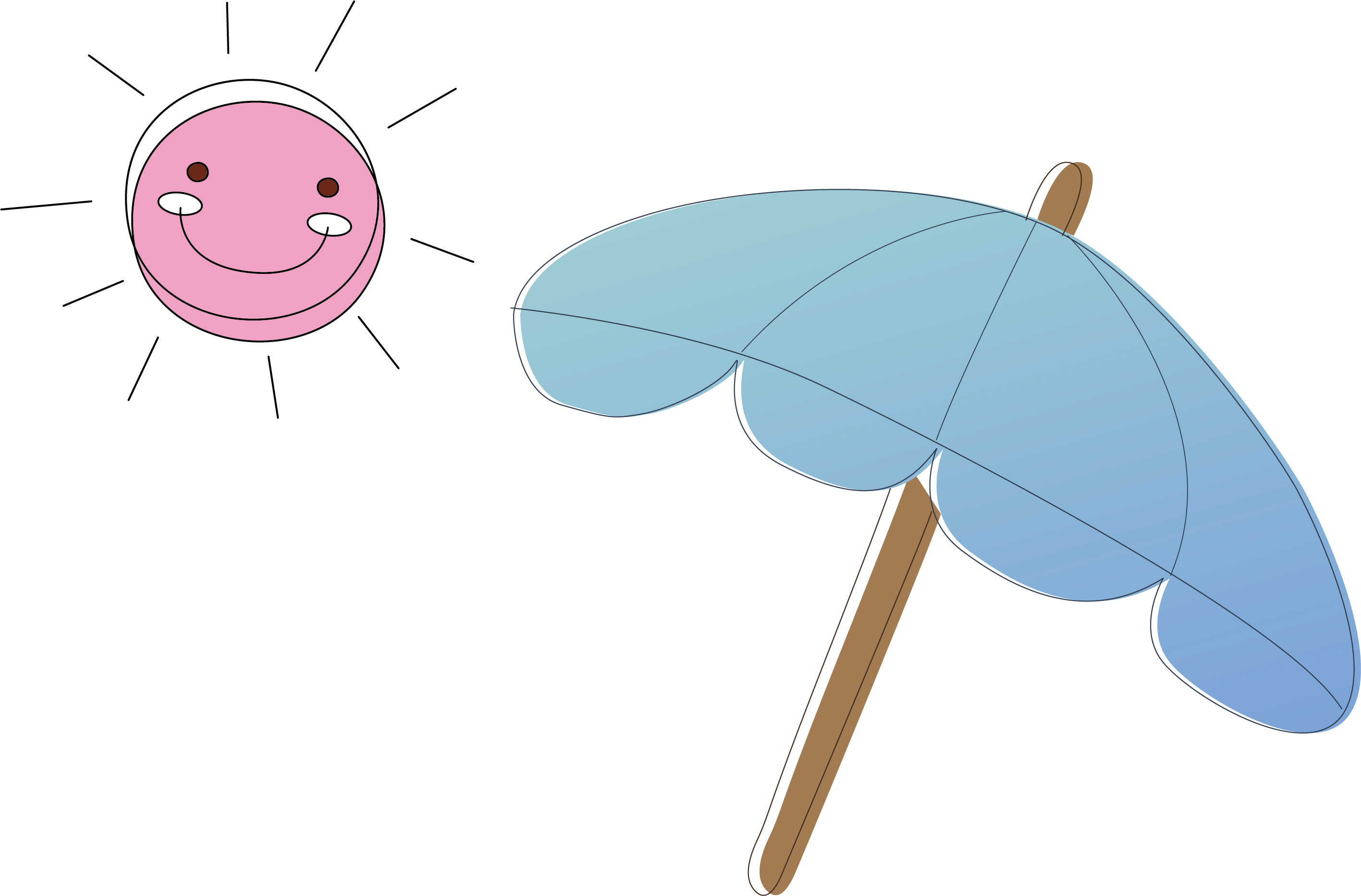 Umbrella Euclidean Vector Clip Art - Portable Network Graphics (2833x1865)