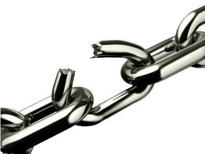 Broken Chain - Weaknesses Png (400x400)