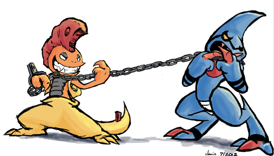 Dirty Chain Fighting Tactics - Cartoon (900x514)