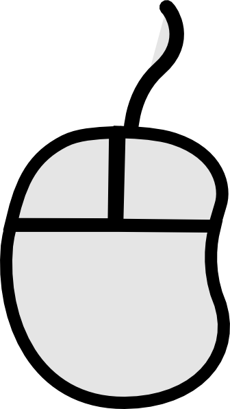 Free Computer Mouse Clipart - Openclipart (336x596)