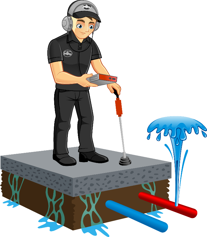 Com Leak Detection Logo - Pipe Leak Detection Logo (699x800)