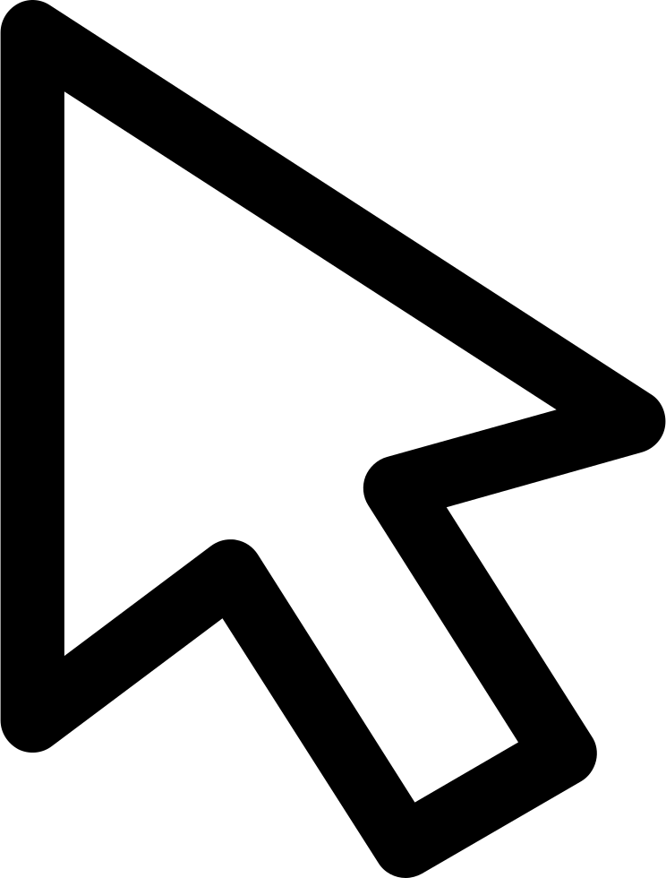 Computer Mouse Cursor Comments - Mouse On Computer Screen (744x980)