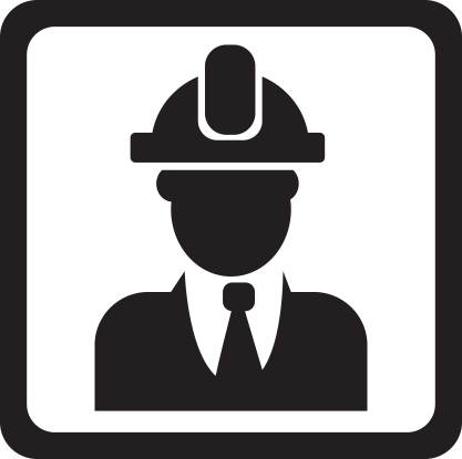 Construction Engineering Project Management - Cartoon (417x415)