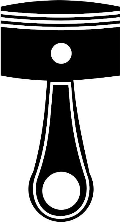 Medium Image - Piston Black And White (801x800)