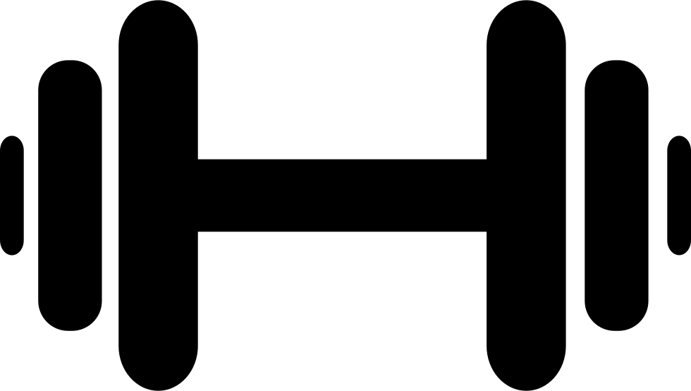 Dumbbell Clip Art (980x554)