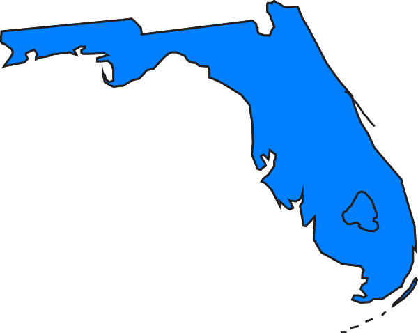 Florida Clip - Clip Art (600x478)