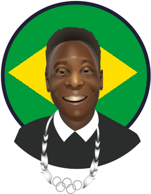 Graphic Design, Illustration - Pelé (400x400)
