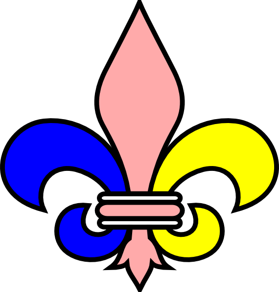 Fleur De Lis Clip Art (570x598)