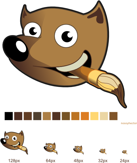 Wilber Gimp Clipart - Gimp (512x561)