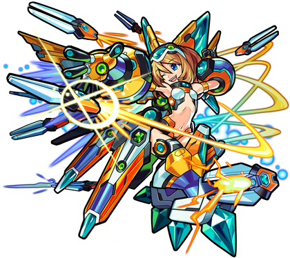 Laser Conductor Hikari - Monster Strike (420x374)