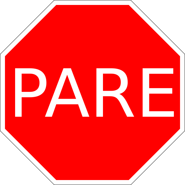 Alt Text - Letrero Pare (600x600)