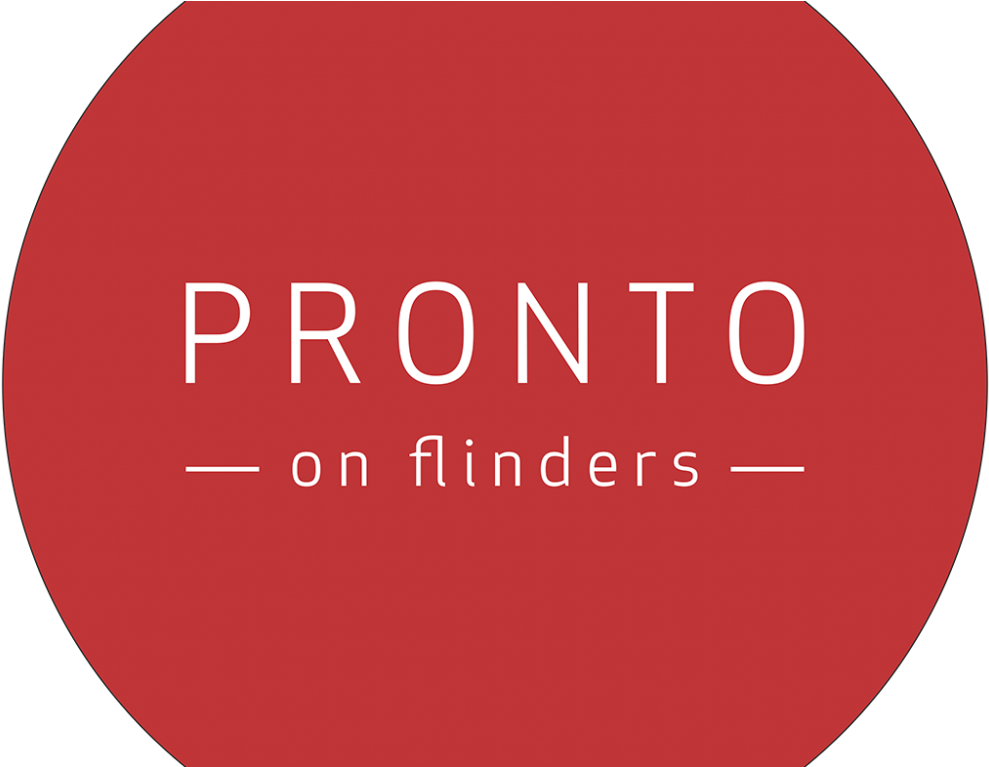 Pronto On Flinders Restaurant Website - Circle (1000x766)