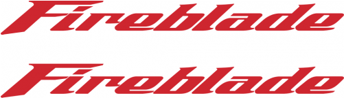 Fireblade Sticker (500x500)
