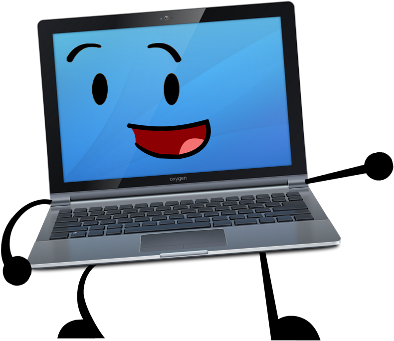 Laptop Fullbody - Object Show Host (828x763)