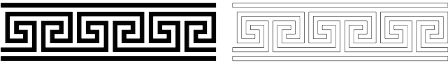 Pattern Greek, Meander, Ancient, Pattern - Parallel (640x320)