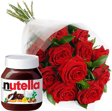Amorevole - Red Rose In Bunch (400x400)