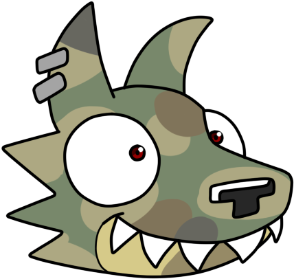 Derpy Wolf By Goronic - Derpy Wolf (443x421)