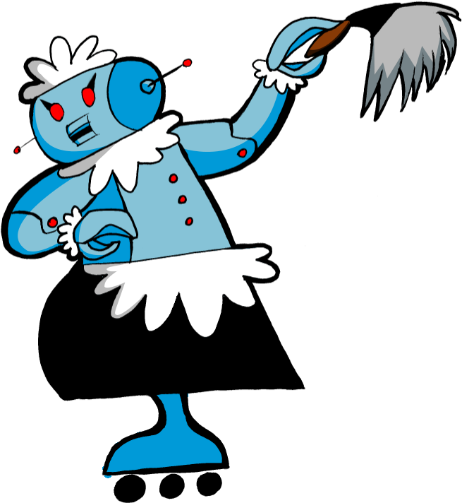 Rosie Robot By Code E-d97md1w - Robot (676x736)