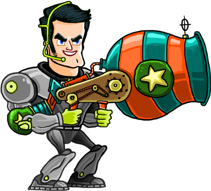 Online Arena - Cartoon (440x407)