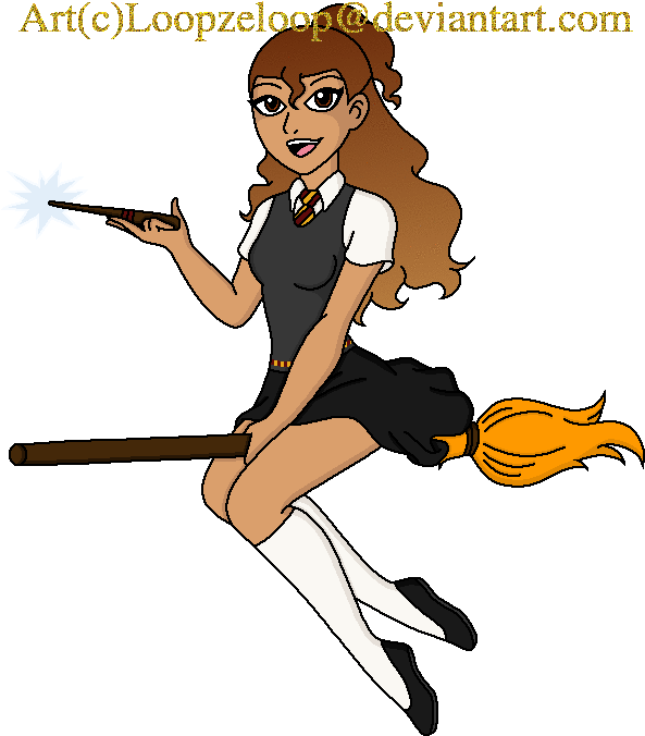 Harry Potter Oc - Cartoon (618x697)