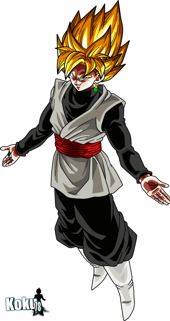 Black Goku Super Saiyan 1 (651x1226)