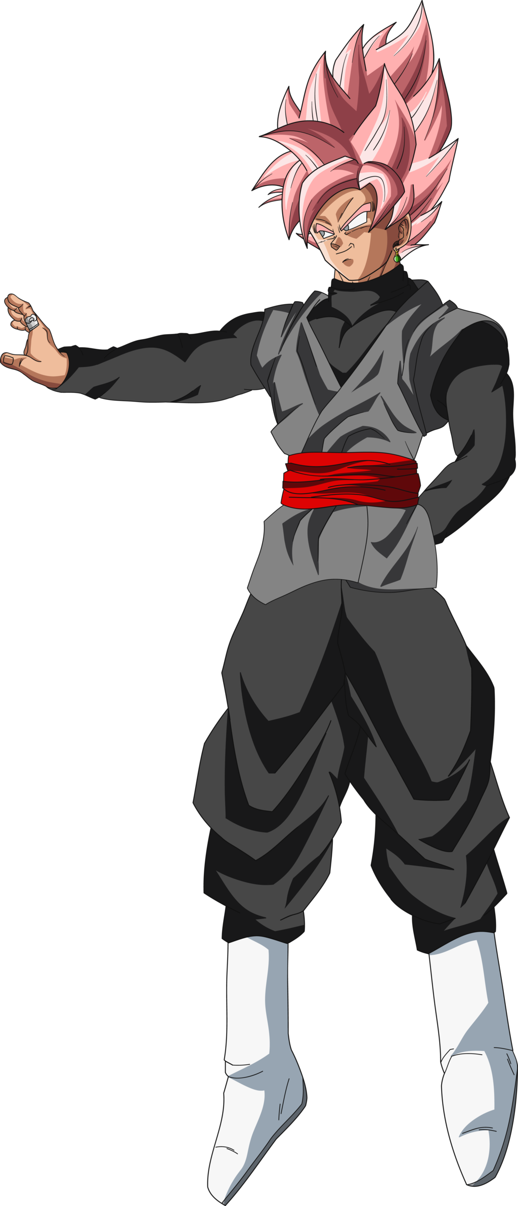 Goku Black No Background (1024x2382)