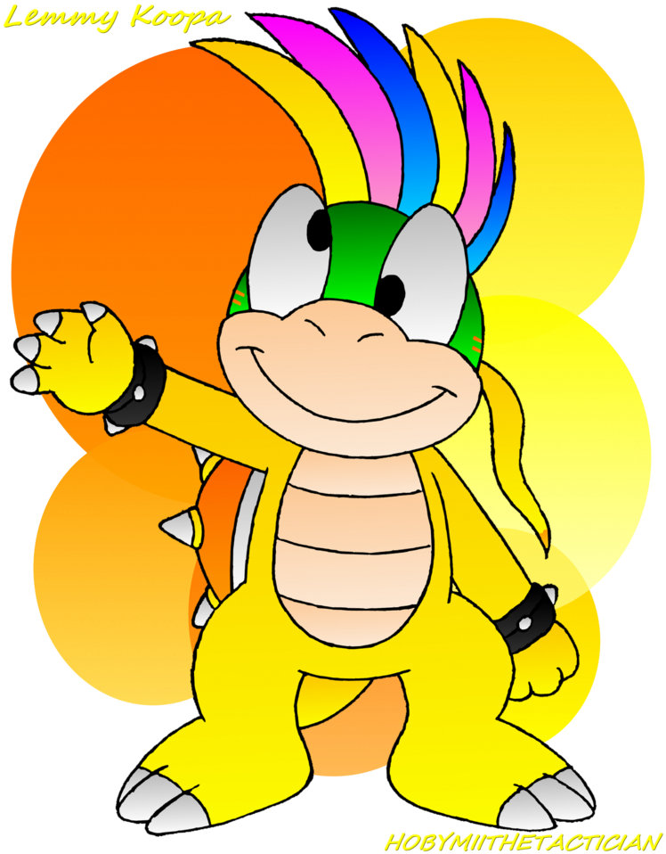 Lemmy Koopa Drawing By Hobygrenousse - Lemmy Koopa Deviantart (823x970)