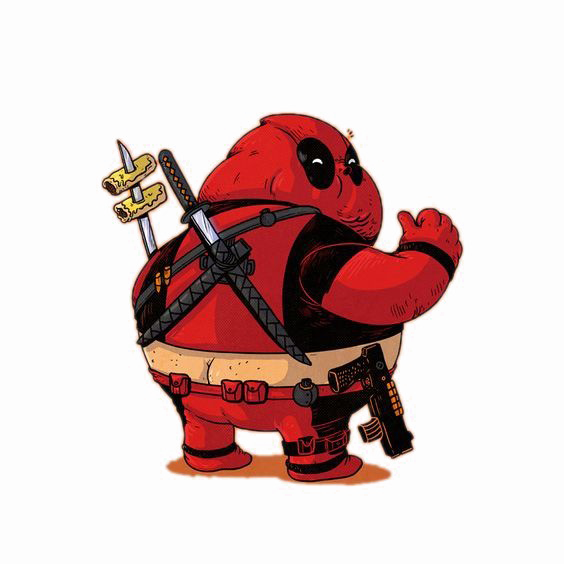 Deadpool Png Image Background - Transparent Background Deadpool Logo (564x564)