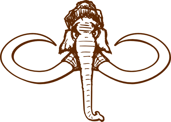 Woolly Mammoth Drawing (600x428)