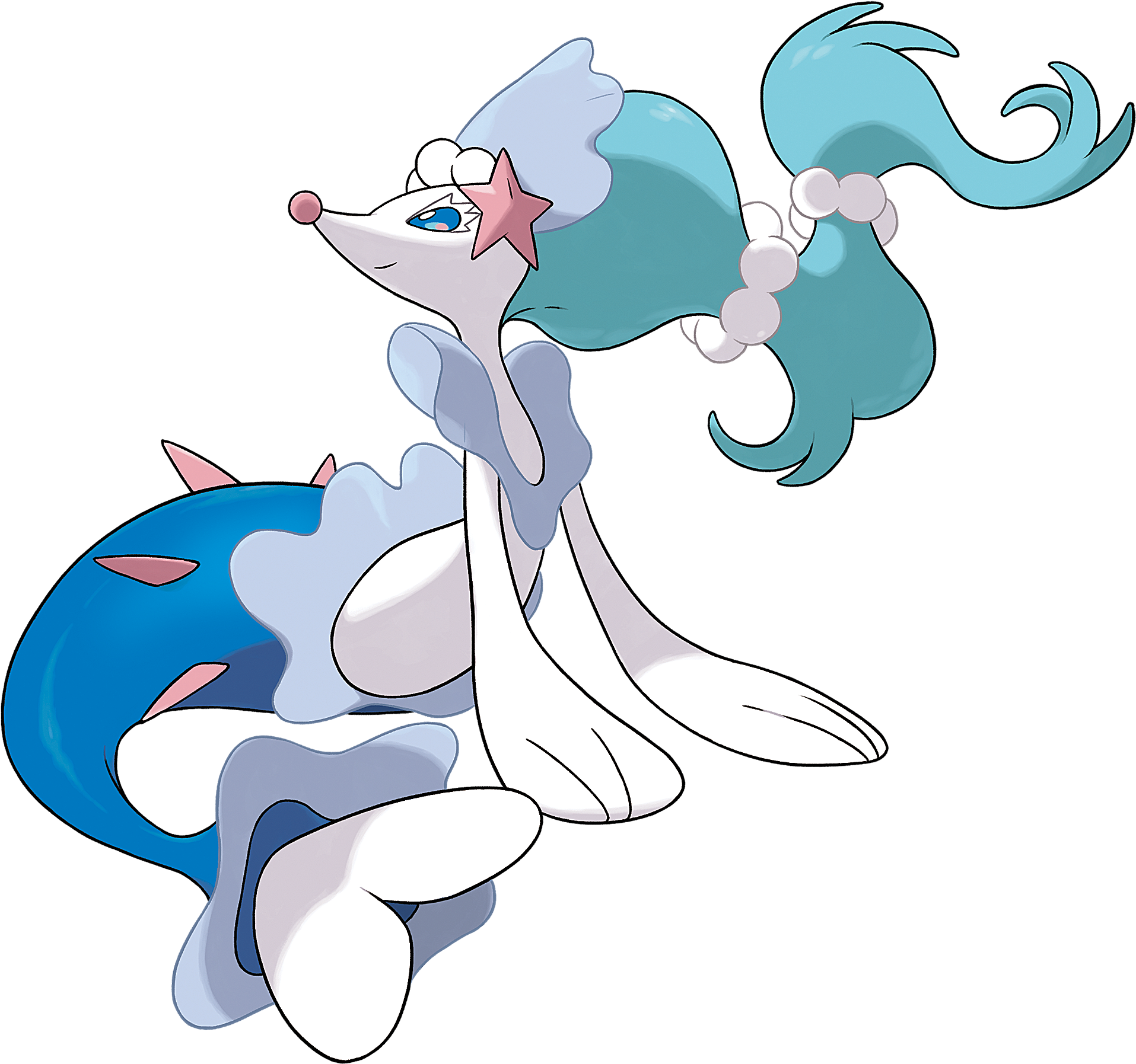 On Hand - Popplio Final Evolution (2124x2003)