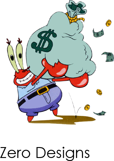Share This Image - Spongebob Squarepants Another Day, Another Sand Dollar (379x532)