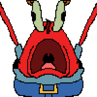 Mr - Krabs - Pixel (400x400)