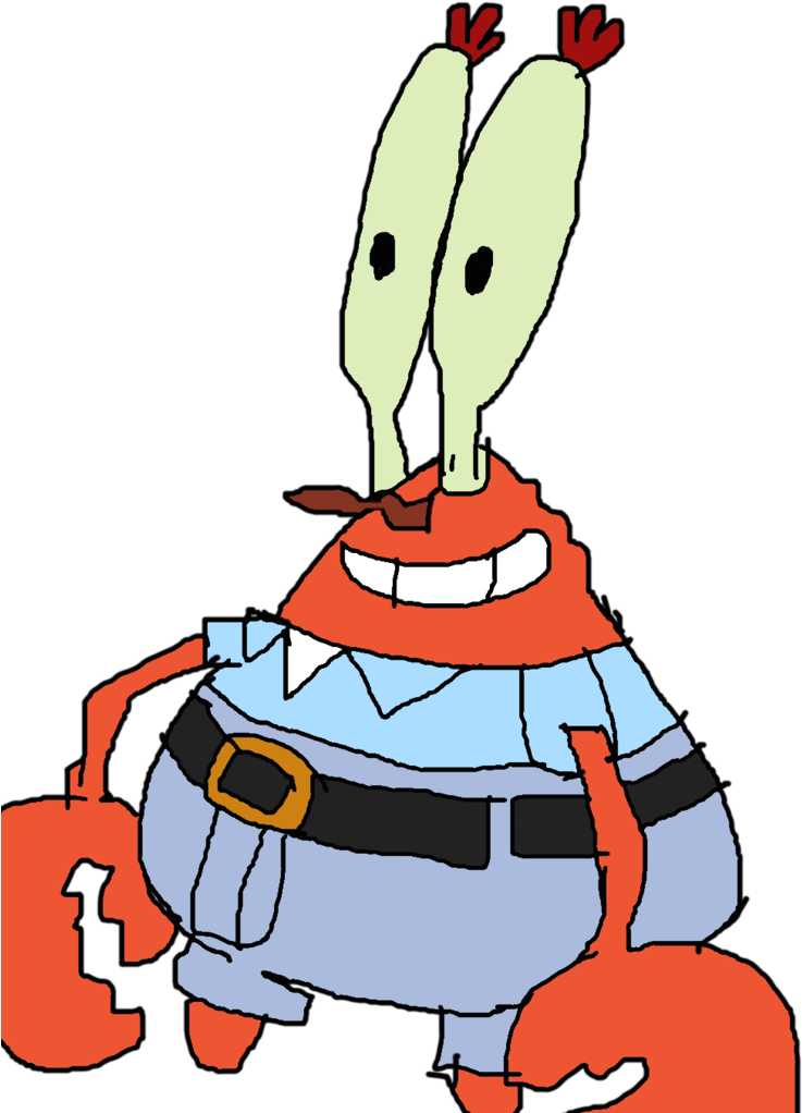 Eugene H Krabs By Mrsonic777 - Cartoon (774x1032)