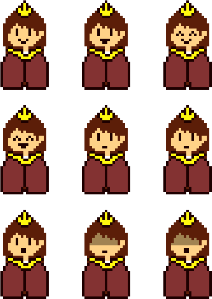 Chara Spritesheet - Chara Spritesheet (790x1012)