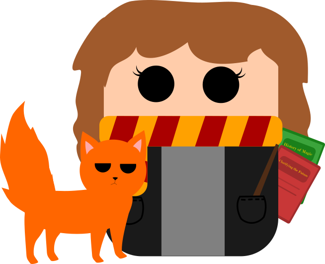 Hermonie Granger - Illustration (654x531)