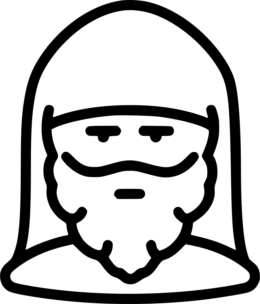 Monk Priest Human Avatar Comments - Icon (840x980)