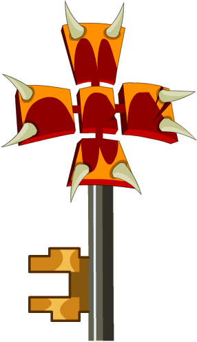 First Sphincter Dungeon Key - Cartoon (500x500)