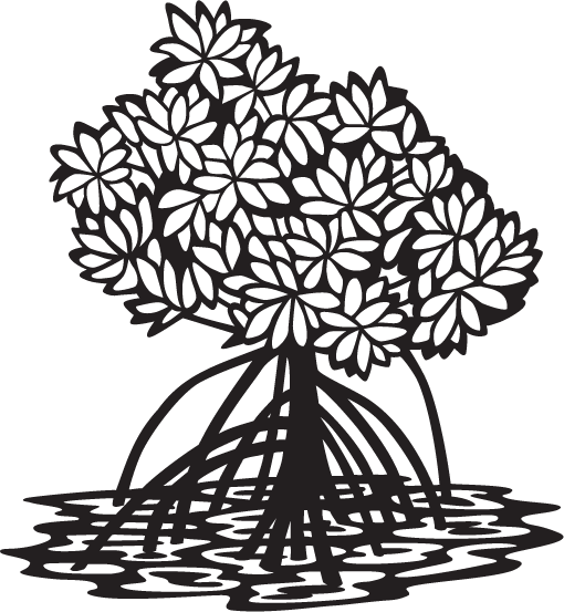 Mangrove Tree - Mangrove Tree Clip Art (510x553)