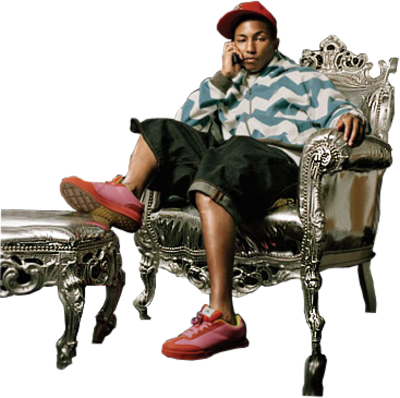 Pharrell Williams 4/5/17 - Pharrell Williams (400x398)