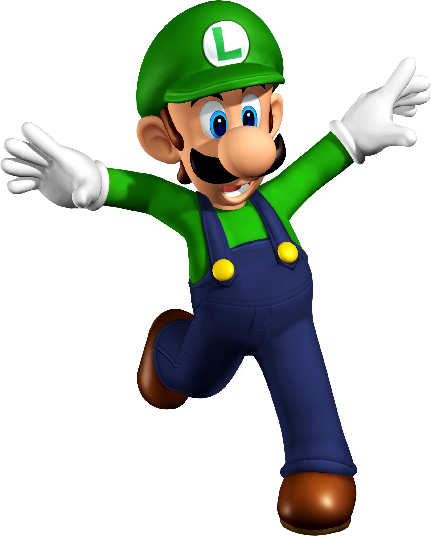 Luigi Psd - Luigi Mario (1829x2271)