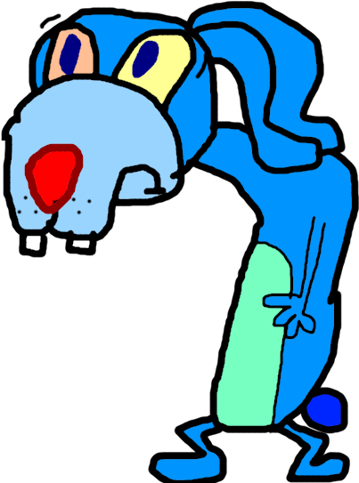 Rabbit By Deviantamericaart - Rabbit (417x554)