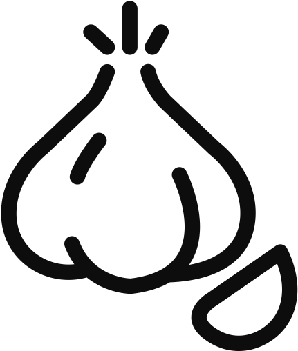 Garlic Icon - Food (512x512)