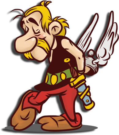 Asterix Png (400x500)
