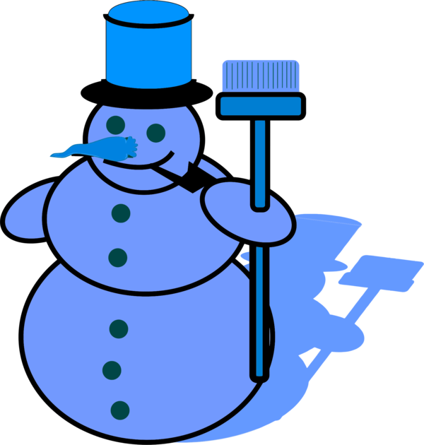 Yellow - Snowman Drawing (600x630)