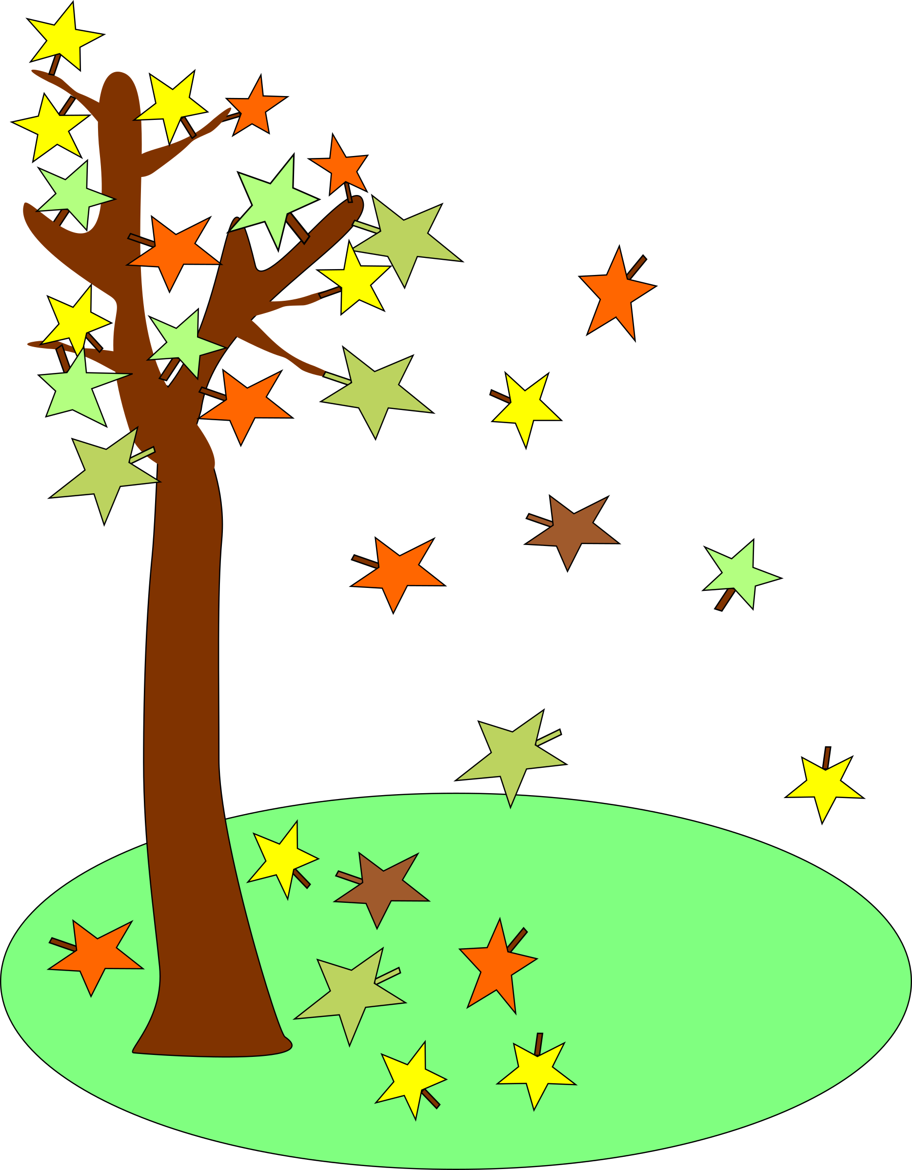 Clipart - Fall Clip Art (1870x2400)